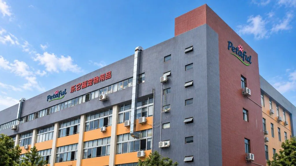 The Petaful factory, a dedicated plant for corrugated cat furniture from print to pack.