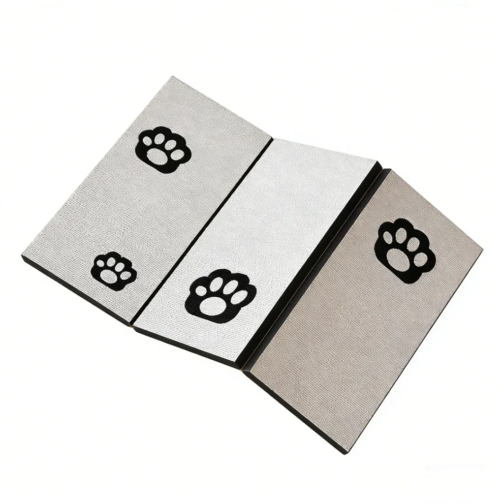 3-Panel Foldable Cat Scratcher